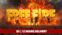 design free fire gaming youtube thumbnail in 12 hours