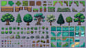 design isometric pixel art tileset tilemap for unity rpg game assets pack