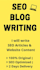 write SEO  blog posts  and articles for google ranking