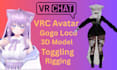 reate custom vrchat avatar vrc character vrm model vr chat vrchat model