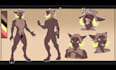furry ref sheet nsfw furry reference sheet fursona ref sheet anthro oc character
