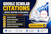 increase google scholar citations and backdate citations