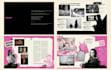 design a modern and creative editorial layout