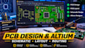 do pcb design, pcb layout, schematic and altium design