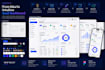 design modern saas dashboard UI UX in figma