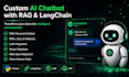 build a custom ai chatbot with rag langchain and python