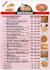 design a professional restaurant menu card
