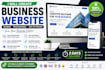 build a modern business website with whatsapp button
