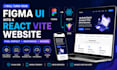 turn your figma UI into a pixel perfect react vite website
