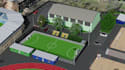 redesign 3d sport complex, gaming arenas, baseball field, stadium rendering, gym