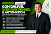 build gohighlevel webinar funnel and automation