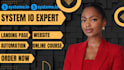 create systeme io website systeme io funnel sales funnel systeme io landing page