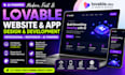 build modern lovable website, lovable ai website app, lovable ai dav fix lovable