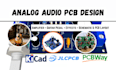 design analog audio pcb circuits amplifier guitar pedal effects