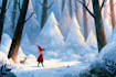 draw christmas children book