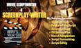 write screenplay, screenwriting, movie script feature film script, short script