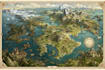 do fantasy map illustration