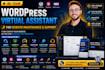 be your wordpress virtual assistant for wordpress website management and support