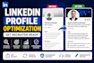 do linkedin profile optimization and resume writing
