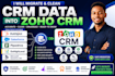 migrate hubspot salesforce pipedrive gohighlevel dynamics CRM data into zoho CRM