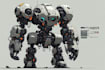 design sci fi mecha and robot concept art