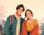 draw anime couple illustration