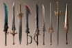 create weapon design and illustration