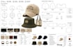 create hat tech pack handbag hat design bag tech pack flat clothing tech pack