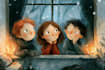 make christmas book illustration