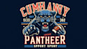 design premium panther sport mascot logo