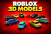 create high quality roblox 3d models, props and ugc items