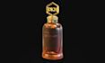 luxury perfume packaging with logo and label design