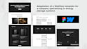 develop a premium webflow website with gsap animations and cms