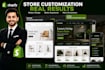 expert shopify theme customization, shopify store design