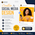 design professional canva social post