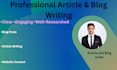 write engaging articles and blog posts