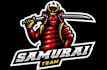 draw wonderful samurai knight mascot logo design
