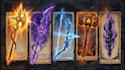 create weapon design and illustration