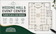 design wedding hall layout, event centre floor plan autocad drawings