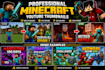 make a minecraft thumbnail