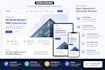 create a responsive HTML CSS website