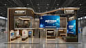 create 3d trade booth, exhibition stand, stall, kiosk, display stall, 3d render