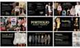 a premium investor presentation or pitch deck