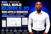 develop bubble application and bubble web app