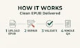 fix epubcheck errors and deliver a revalidated epub