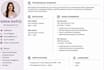 design a professional CV resume in canva
