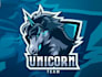 create high quality unicorn logo with free source file