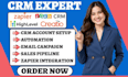 setup zoho crm customization gohighlevel sales funnels creatio crm integration