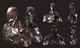 create 3d robot model, sci fi mech, mecha character, hard surface model