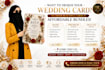 design luxury digital wedding invitations in canva